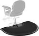 Vevor Salon Mat Hair Stylist 1220 X 930 Mm Semicircle Salon Mat 25mm Thick