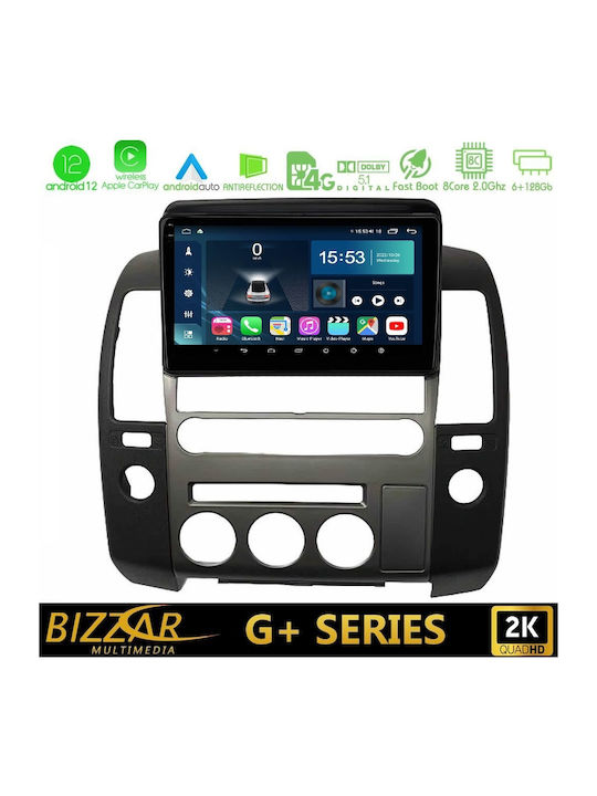 Bizzar Car Audio System for Nissan Navara / Pathfinder 2006-2012 (Bluetooth/USB/WiFi/GPS/Apple-Carplay/Android-Auto) with Touch Screen 9"