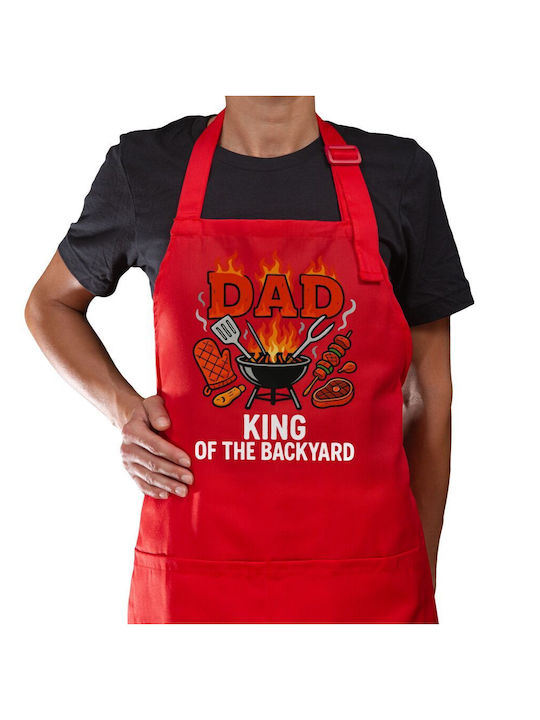 Koupakoupa Dad "king Of The Backyard" Ποδιά Κου...