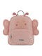 Trixie School Bag Backpack Elementary, Elementary Pink