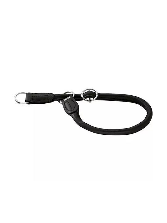 Δερμάτινο Περιλαίμιο Πνίχτης Hunter Training Collar Round Soft Elk M-l Black