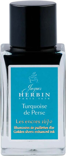 Jacques Herbin Ανταλλακτικό Μελάνι για Πένα Turquoise de Perse 15ml