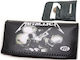 Monte Tobacco Pouch With Snap Closure Black
