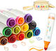 Ohuhu Kainani Bullet & Stamp 12 Water Markers Basic Colours
