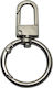 Metal Oval Crab Clasp 6cm Openable Ring 2.5cm Belt Nickel N F
