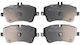 Front Brake Pad Set Car Brake Pads & Rotors Optimal Mercedes C-Class W203 Clk C209 Slk R171 4 Pieces Opt-bp-10467 0986424517
