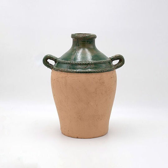 Decorative Vase Green 26x22x32.5cm