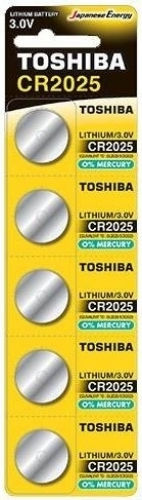 Toshiba Батерии Литий За часовници CR2025 5бр