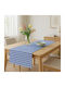 Linea Home Ράνερ Λινό Μπλε 45x140εκ.