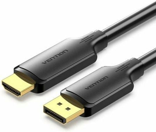 Vention HFOBF DisplayPort Cable Male - DisplayPort Male 1m Black