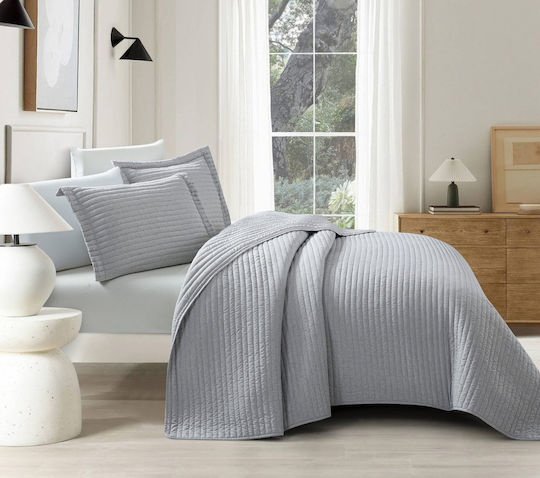 Liolios Home Cuvertură Semi-dublu Lt Grey 180x240cm