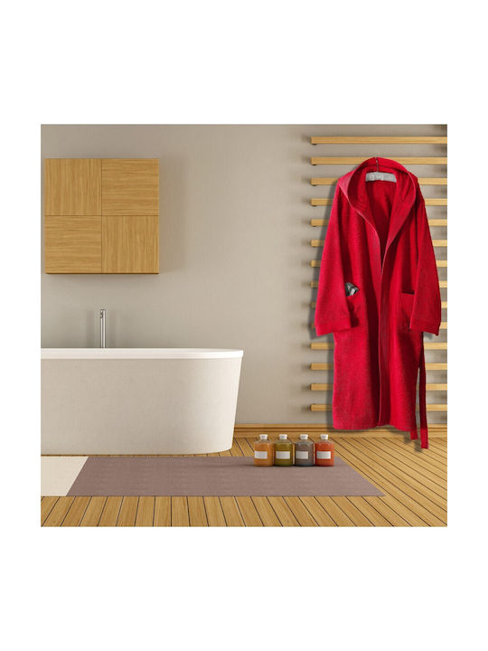 San Lorentzo Halat de baie cu Glugă Roșu 420gr/m²