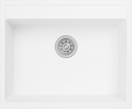Unixton Ένθετος από Συνθετικό Γρανίτη Μ60xΠ50cm Λευκός