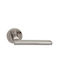 CasaDino Lever Middle Door with Rosette Nickel Matte