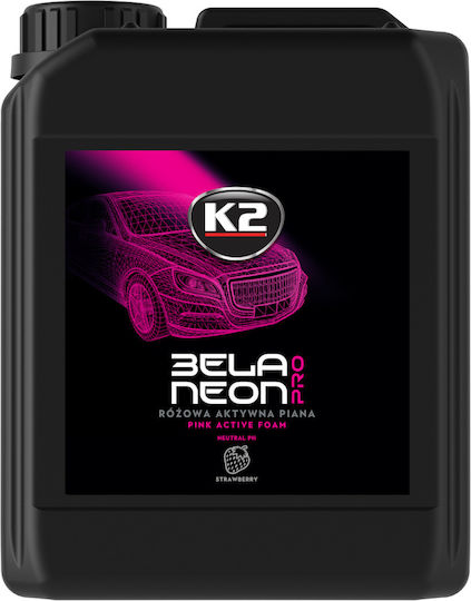 K2 K2 Autoshampoo Aktivschaum mit Erdbeer Parfüm 5L