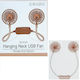 Mini Ventilator Gât USB Bej