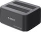Orico Docking Station for 2 Hard Drives SATA 2.5" / 3.5" with Connection USB-C (6829C3-V1)