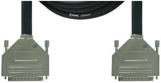 Cordial Cable 6.3mm male - 6.3mm male 3m
