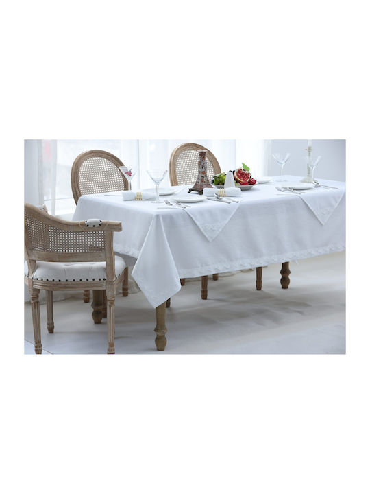 Liolios Home Tischtuch Ivory 160x260cm