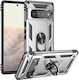 Magnetic Back Cover Silicon Argintiu (Google Pixel 6 Pro)
