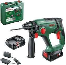 Bosch UniversalHammer Σκαπτικό Πιστολέτο 18V με 2 Μπαταρίες 2.5Ah Bosch UniversalHammer Σκαπτικό Πιστολέτο 18V με 2 Μπαταρίες 2.5Ah