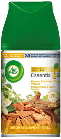 Airwick Nachfüllpack für Raumduft mit Duft Sandelholz 250ml