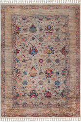 Viokarpet Anti-slip Summer with Fringes Beige