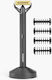 Babyliss Super X-metal 214712 Ξυριστική Μηχανή Προσώπου Επαναφορτιζόμενη