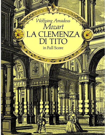 Dover Publications Mozart W.a La Clemenza Di Tito Full Score