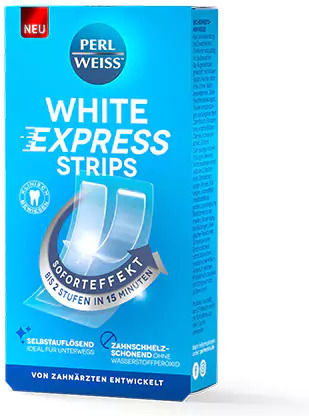 Perl Weiss White Express Teeth Whitening Strips 4pcs