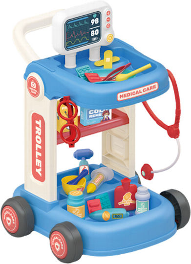 Kids Medical Set for 3+ Years 37pcs SM483759 Medical Trolley