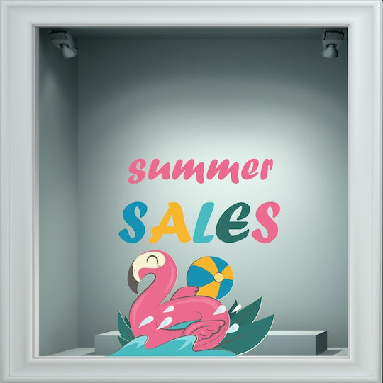 Αυτοκόλλητο Εκπτώσεων - Summer Sale 98 - 50cm X 32cm