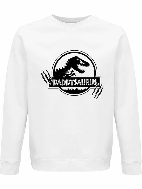 Sweatshirt Unisex Organic " Daddysaurus Daddy F...