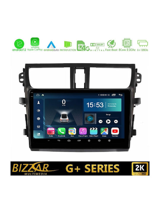 Bizzar Автомобилна Аудио Система (Блутут/USB/WiFi/GPS/Apple-Carplay/Android-Auto) с Тъчскрийн 9"