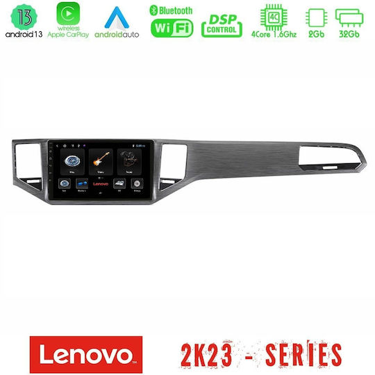 Lenovo Car Audio System for Volkswagen Sportsvan / Golf Sportsvan 2014-2020 (Bluetooth/USB/WiFi/GPS/Apple-Carplay/Android-Auto) with Touch Screen 9"