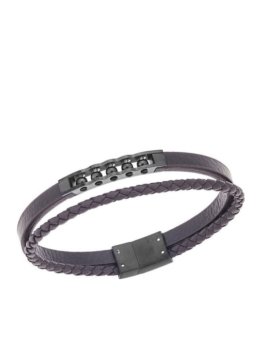 Senza Herren Armband aus Leder