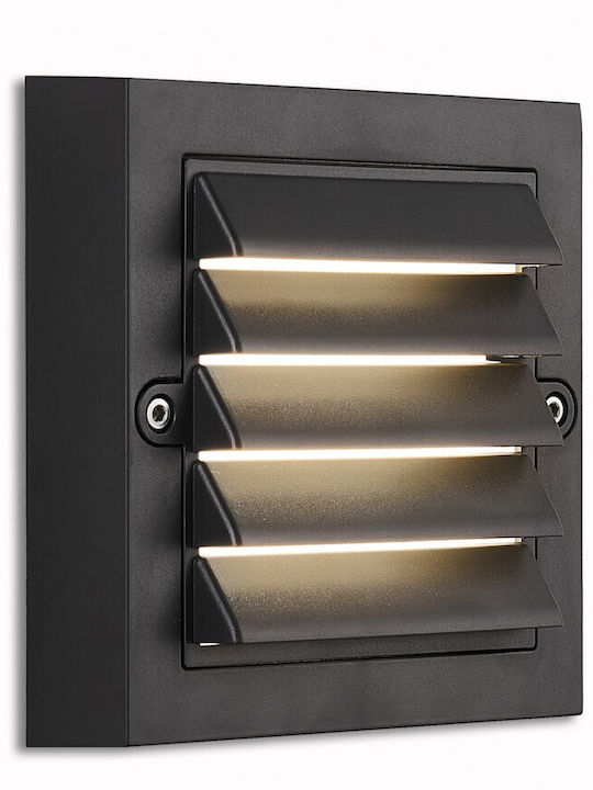 Spot Light Επιτοίχια Εξωτερική Πλαφονιέρα LED 6...