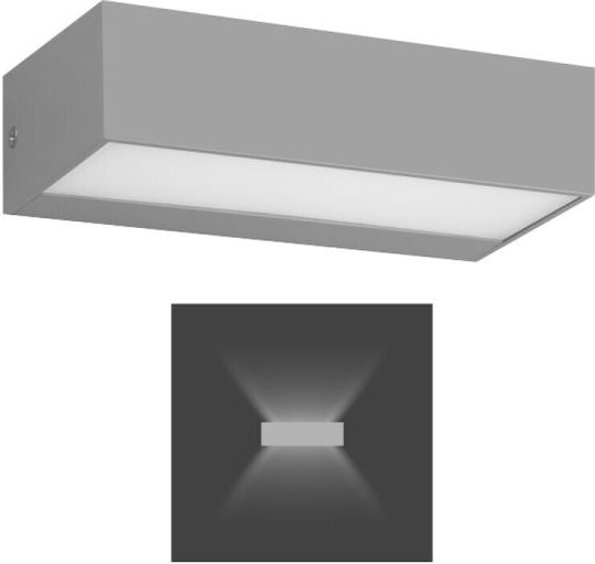 Spot Light Wandmontierte Außenbeleuchtung Deckenleuchte LED IP65 8W mit Einstellbares Weiß Licht