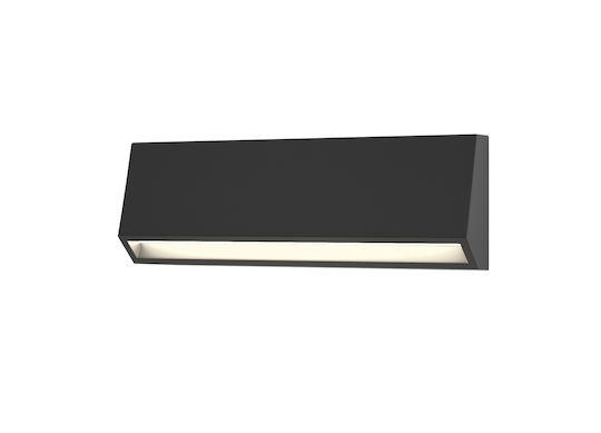 Heronia Dorida Επιτοίχια Χελώνα Εξωτερική LED IP65 με Ρυθμιζόμενο Λευκό Φως 4x22x8εκ.