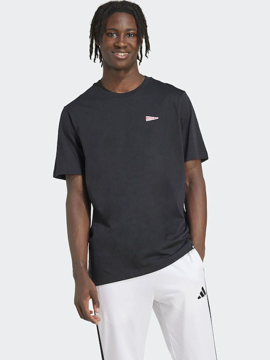 adidas Pennant T T-shirt Μαύρο