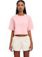 Heritage Women's Crop T-shirt Pink