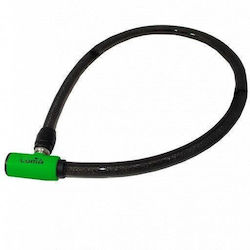 Luma Enduro 7337 Bicycle Anti-theft Lock Green D20 100 Cm C30