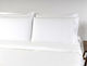 Hotel Sheet Plain Euroria 1 Piece White 170x270cm 100% Cotton 225tc Lindeluxe