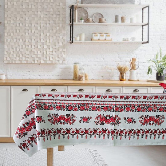 Kotonia Home Față de masă Din Bumbac Set Multicolor 150x300cm