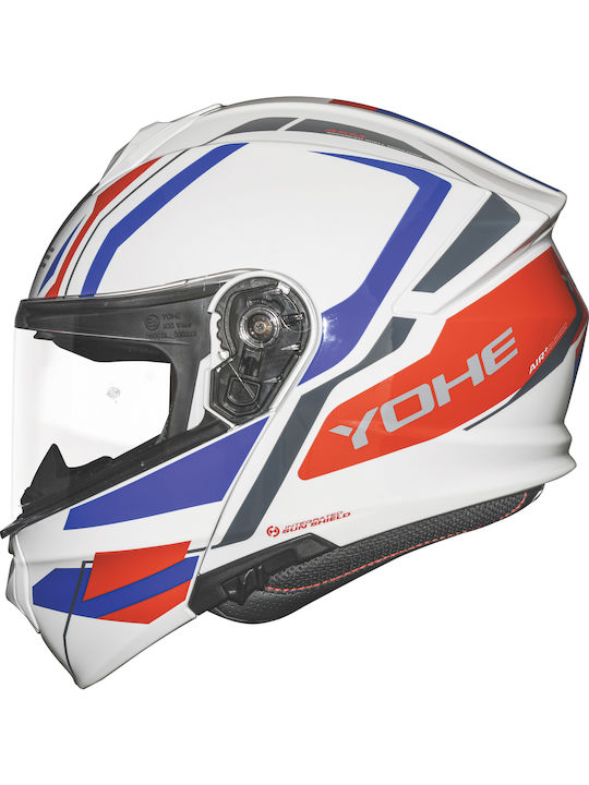 Yohe 935 SV G50A White Gloss/ Blue / Red Κράνος...