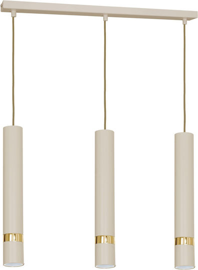Luminex Pendant Light Beige Luminex Pendant Light Beige