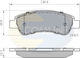 Комплект Задни Дискови Спирачки Citroen Cbp01604