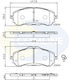 Σετ Δισκοφρενα Εμπρ Peugeot Cbp32232