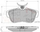 Rear Brake Disc Set Citroen Fiat Peugeot Adb01622