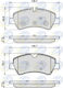 Set Discuri de Frână Spate Ford Cbp02143